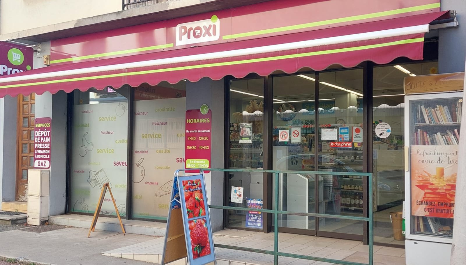 facade magasin